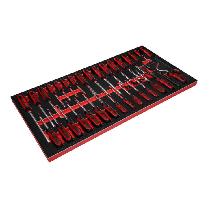 SCS Module de tournevis ERGOTORQUEplus, 33 pcs, modules système 1.1/3 KS Tools