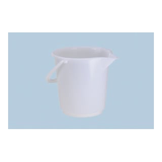 Seau 17,0 l HD-polyéthylène nature anse en plastique D. 330 mm H. 315 mm HÜNERSD