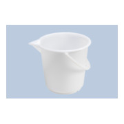 Seau 17,0 l HD-polyéthylène nature anse en plastique D. 330 mm H. 315 mm HÜNERSD-2