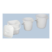 Seau 17,0 l HD-polyéthylène nature anse en plastique D. 330 mm H. 315 mm HÜNERSD-4