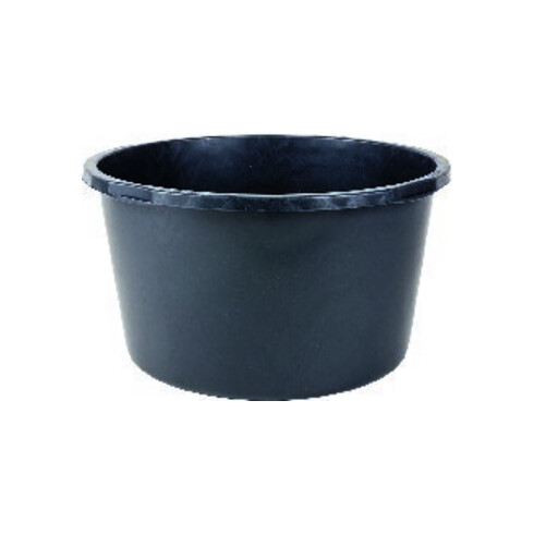 Seau à mortier rond noir 45L, échelle L