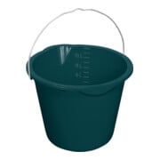 Seau avec bec verseur, 12 litres noir