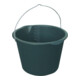 Seau avec bec verseur, 20 litres noir-1