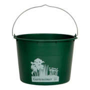 Seau de jardin vert 20 L en polypropylène