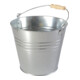 Seau en tôle d'acier galvanisée 12l, version lourde-1