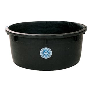 Seau spécial rond noir, 150 l