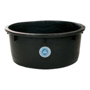 Seau spécial rond, noir 230 L