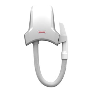 Sèche-cheveux Starmix avec tuyau plastique blanc