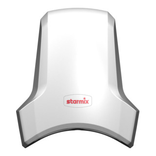 Sèche-cheveux Starmix plastique blanc cylindrique