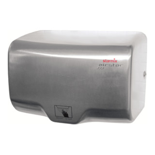 Sèche-mains Starmix Highspeed acier inoxydable brossé mat