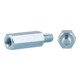 Sechskant-Abstandsbolzen I/A St. gal Zn M 3 x 10 / 6 x 6 SW 5,5 gal Zn S
