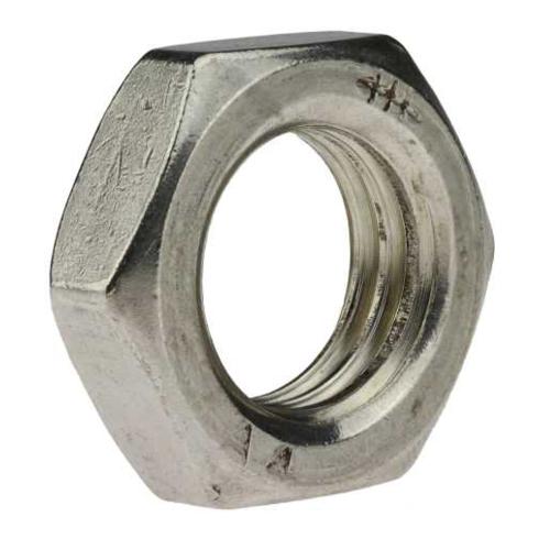 DIN 439-B/ISO 8675 Sechskantmutter niedrige Form Feingewinde, Edelstahl A4, blank