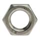 DIN 439-B/ISO 8675 Sechskantmutter niedrige Form Feingewinde, Edelstahl A4, blank-3
