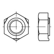 DIN 929 Sechskant-Schweißmutter, Edelstahl, blank