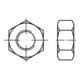 Sechskantmutter EN 14399 M 16 x 2 Stahl blank-1