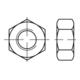 Sechskantmutter ISO 4033 M 20 x 2,5 Stahl blank