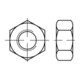 Sechskantmutter ISO 4033 Stahl blank-1