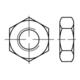 Sechskantmutter ISO 4035 M 16 x 2 Messing blank