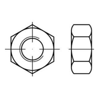 ISO 8673 Sechskantmutter Feingewinde, Stahl