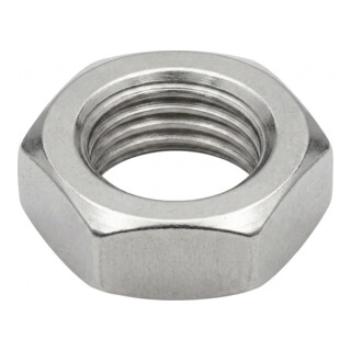 Sechskantmutter ISO 8675 M 16 x 1,5 Edelstahl A2 blank