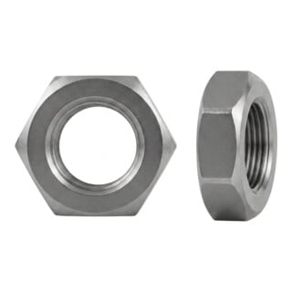 Sechskantmutter ISO 8675 M 48 x 3 Stahl blank