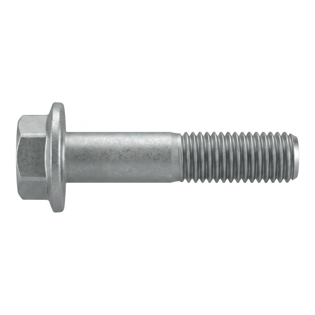 MBN 10105 Sechskantschraube mit Flansch und Oberfläche gemäß DBL 9440.40 Feingewinde, Stahl 10.9, zinklamellenbeschichtet