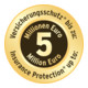 Secure-Tec 19.500A overspanningsbeveiligings stekkerdoos akoestisch 6-voudig antraciet 3m H05VV-F 3G1,5-4