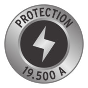 Secure-Tec 19.500A Überspannungsschutz-Automatiksteckdosenleiste 8-fach anthrazit 3m H05VV-F 3G1,5 1xMaster 5xSlave 2xPermanent-4