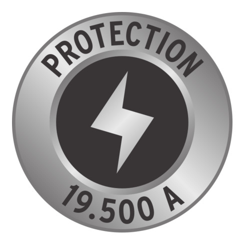 Secure-Tec 19.500A Überspannungsschutz-Steckdosenleiste Akustik 6-fach anthrazit 3m H05VV-F 3G1,5