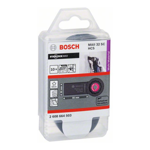 Bosch Sega universale per pavimenti HCS MAII 32 SC, 32x55mm