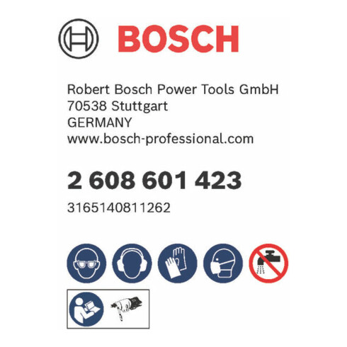Segments Bosch pour trépans diamant humide 1 1/4" UNC Best for Universal 8 11,5 mm 142
