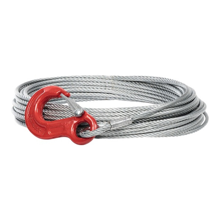 Seilwinde BHW-1800 Seil-D.7mm Seilaufnahme 20m m.20m Seil verz.PLANETA