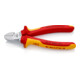 Seitenschneider DIN ISO 5749 L160mm m.Facette VDE-isoliert 1000V Chrom 2K Knipex-3