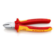 Seitenschneider DIN ISO 5749 L180mm m.Facette VDE-isoliert 1000V Chrom 2K Knipex
