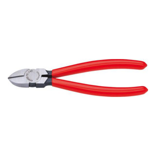 Seitenschneider poliert 110mm m.Kst.Griff Knipex