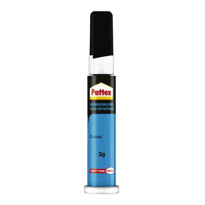 Sekundenkleber Classic flüssig farblos 3g Tube PATTEX