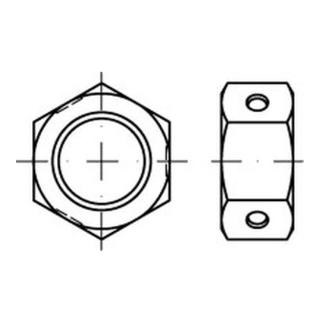 Biloc Sechskantmutter mit Klemmteil
