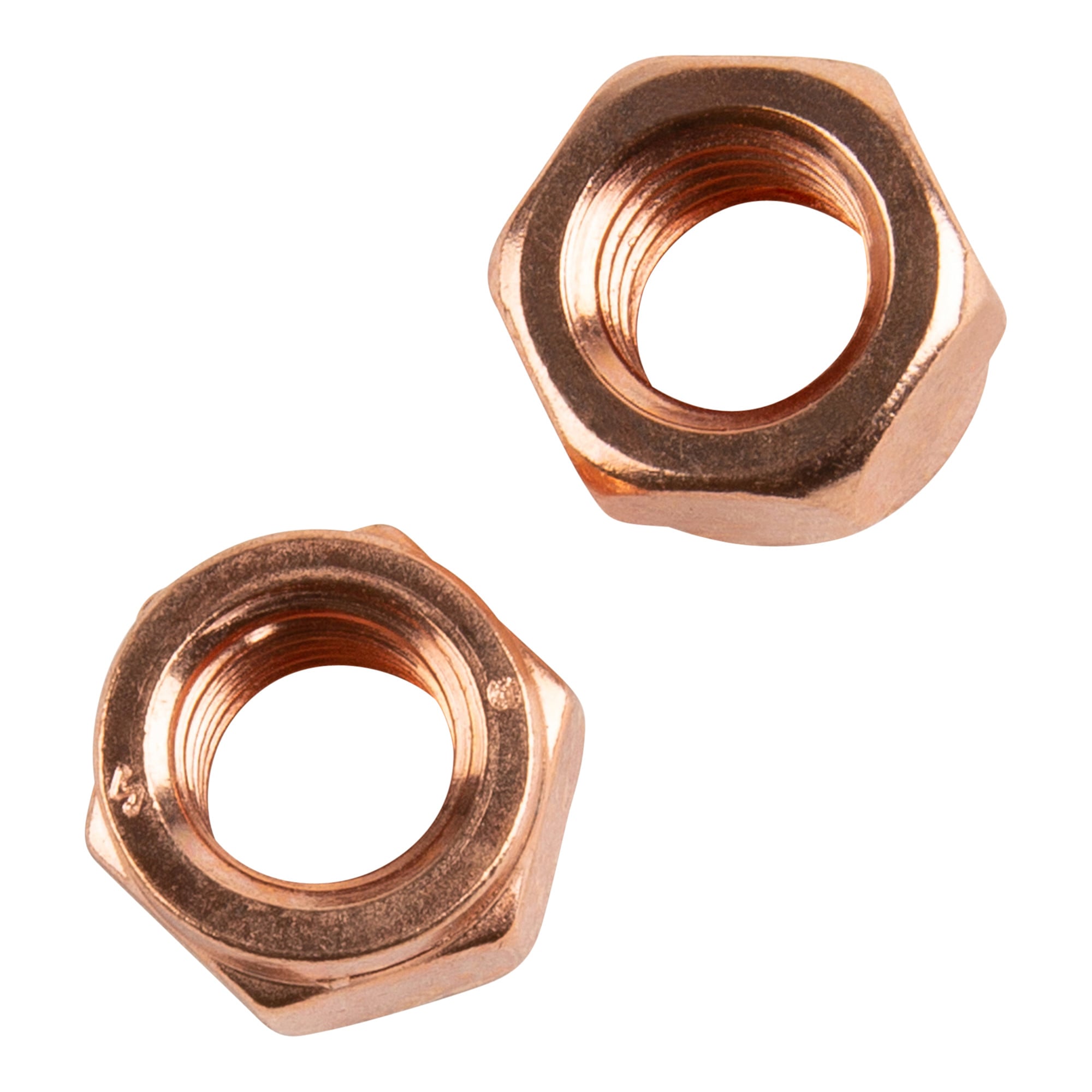 Selbstsichernde Sechskantmutter ART 88105 M 8 x 1,25 Stahl galvanisch verkupfert Thermag ; Industrial Quality Supplies