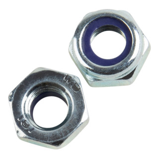 DIN 985 Sechskantmutter mit nichtmetallischem Klemmteil niedrige Form