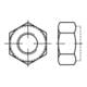Selbstsichernde Sechskantmutter ISO 7040 M 12 x 1,75 Stahl galvanisch verzinkt-1