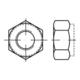 Selbstsichernde Sechskantmutter ISO 7040 M 20 x 2,5 Edelstahl A2 blank