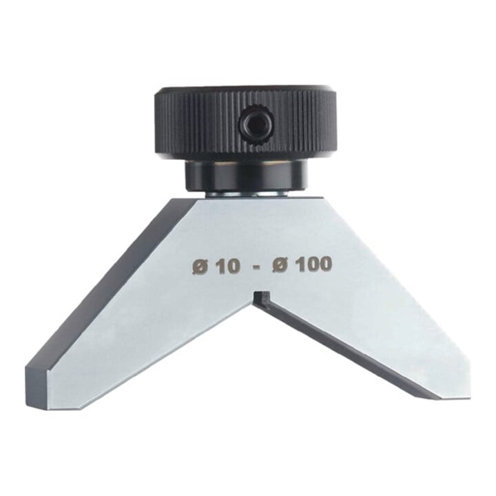 Semelle de mesure de profondeur TB 66 pour D. 10-100mm en forme de prisme p. com