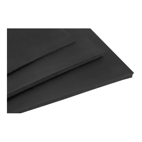 Semperit Plaque en caoutchouc EPDM/SBR A9509 - 70Sh.A 3,0mm, 1400x10000mm