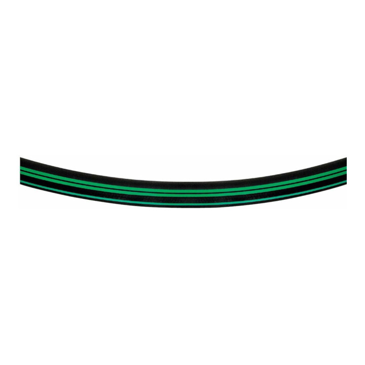 Semperit Supreme Tuyau premium polyvalent Supreme, 25x5,0 mm noir 3 bandes vertes 20 bar, 50 m