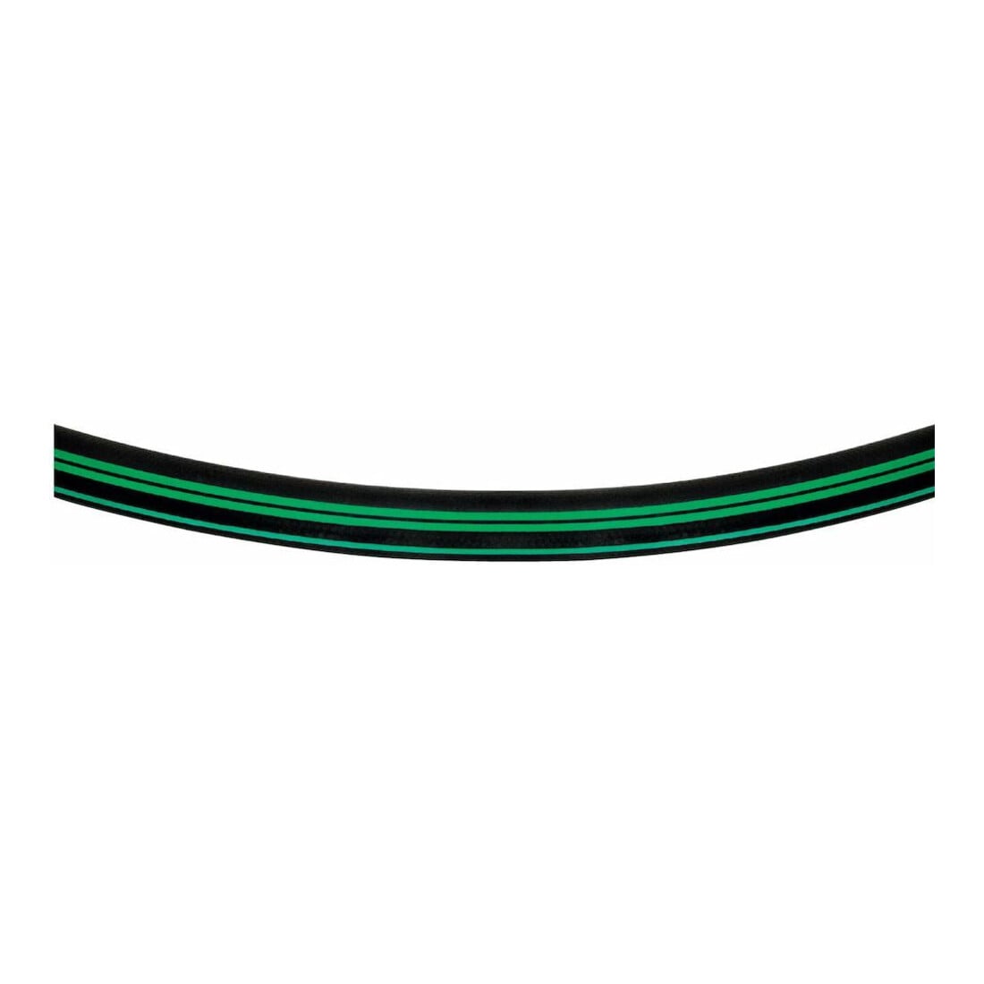 Semperit Supreme Tuyau premium polyvalent Supreme, 25x5,0 mm noir 3 bandes vertes 20 bar, 50 m