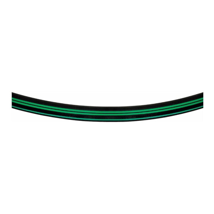 Semperit Supreme Vielzweckpremiumschlauch Supreme, 13x4,0mm schwarz 3 grüne Streifen 20bar, 50m