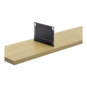 Séparateurs tôle d'acier p 300 x H 300 aluminium gris Bito RAL 9007