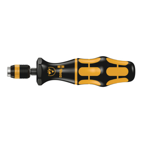Série 7400 Kraftform ESD, Tournevis dynamométrique à couple préréglé (0,1-1,2 Nm) avec mandrin à serrage rapide Rapidaptor, art. no. 7461 ESD x 1.2 N m x 1.2-3.0 N m