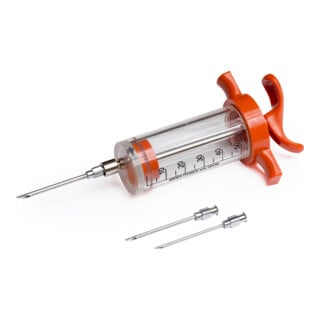 Seringue adhésive en rouleau avec fermeture à baïonnette