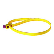serre-câble SpeedyTie B.12xL.750mm jaune HELLERMANN TYTON paquet-D.210mm